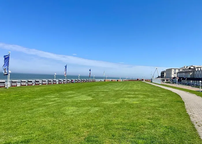 KaiserHome Ney 3, moderne EG-Ferienwohnung mit Xbox, strandnah und zentral Norderney